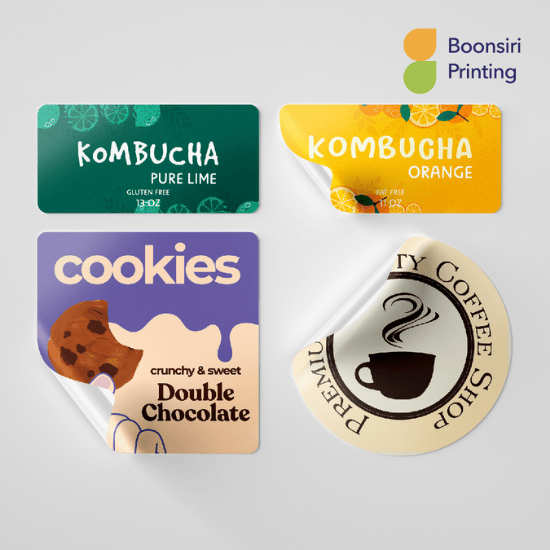 รับพิมพ์สติ๊กเกอร์