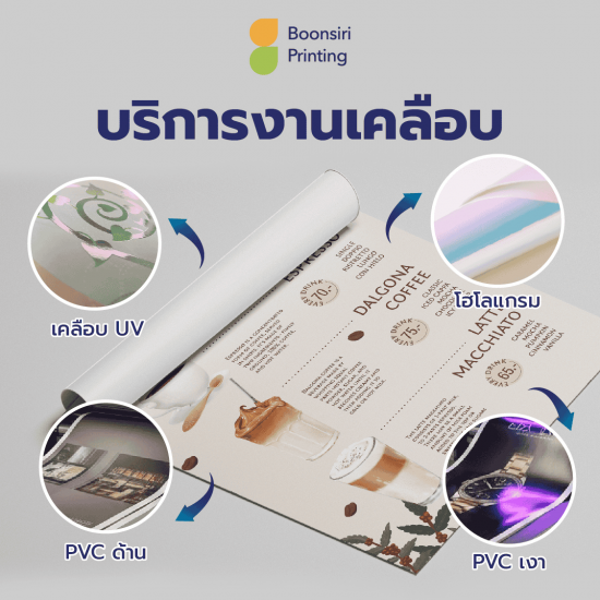 บริการงานเคลือบ